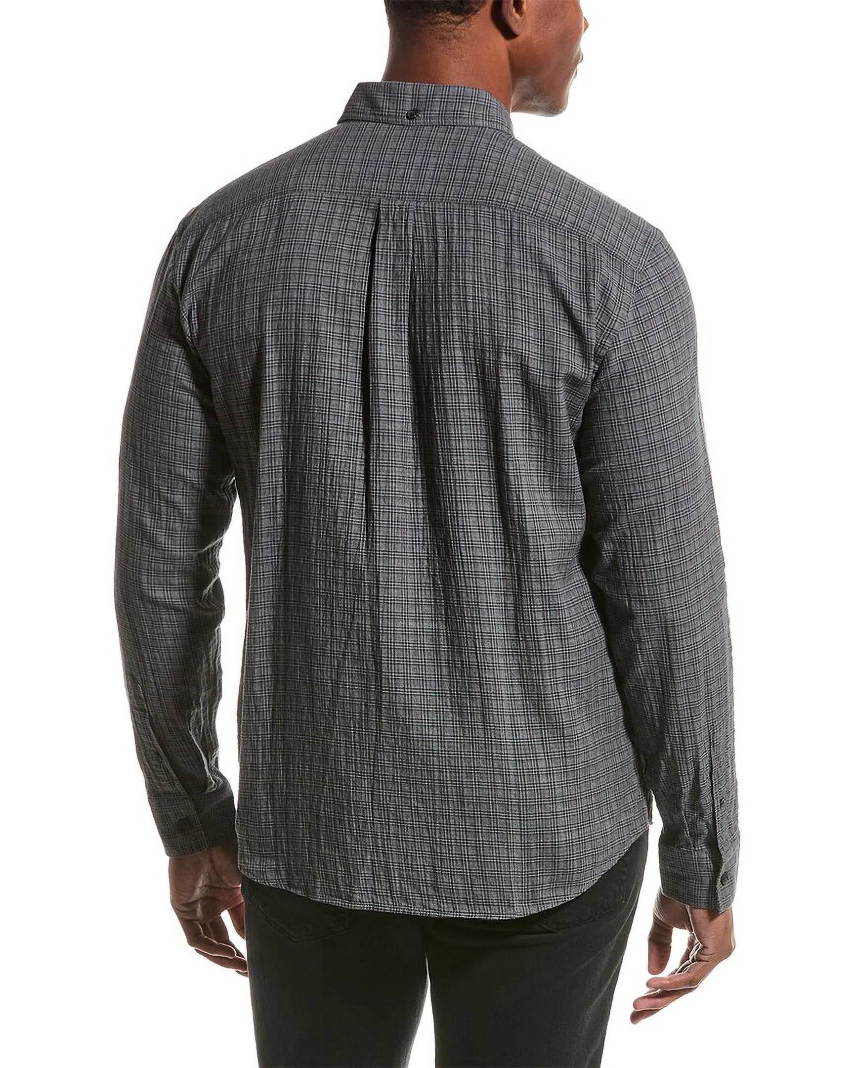 Billy Reid mens  Tuscumbia Standard Fit Woven Shirt, S