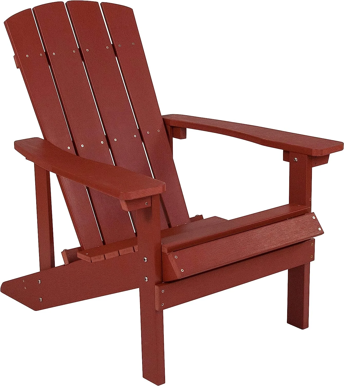 Charlestown Poly Resin Adirondack Chair - Gray - All Weather - Indoor/Outdoor