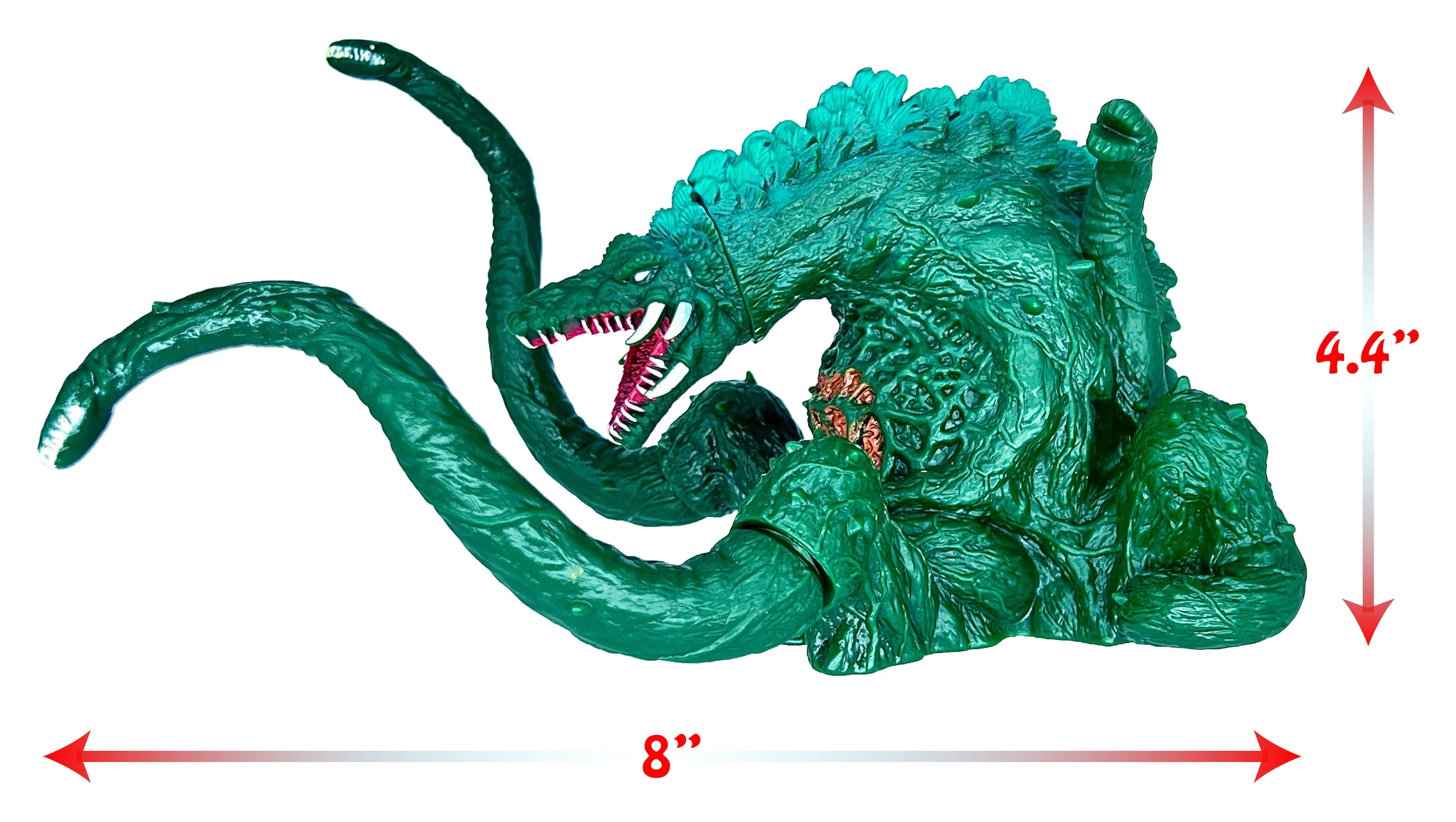 Biollante Vs Godzilla Toy Action Figure Soft Vinyl, Travel Bag