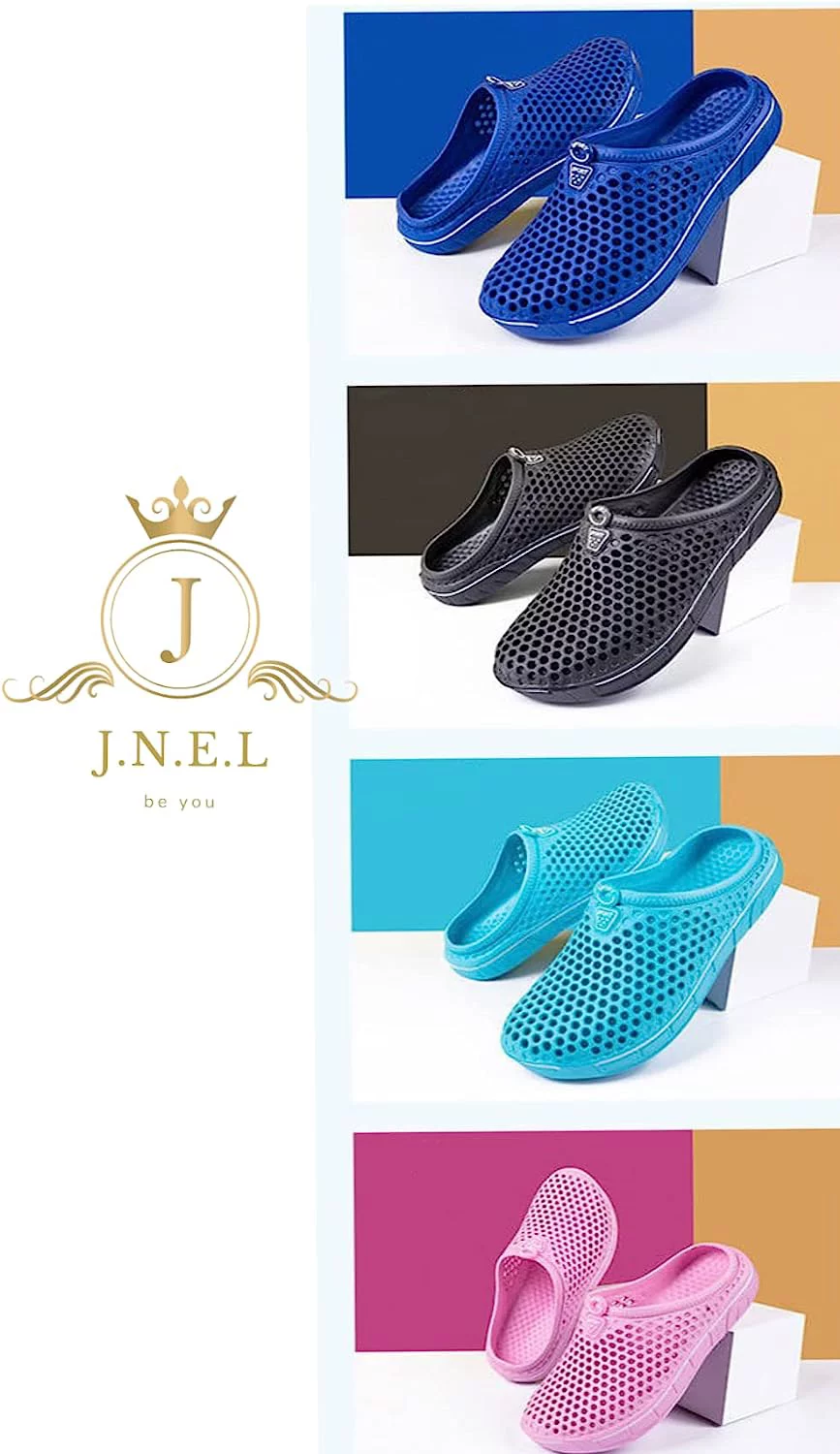 Kids Garden Shoes Swim Shoes Water Clogs Unisex-Toddler Pool Beach Garden Shower Summer Slides Slippers Flip Flops Jellies Girls Boys Slip-on