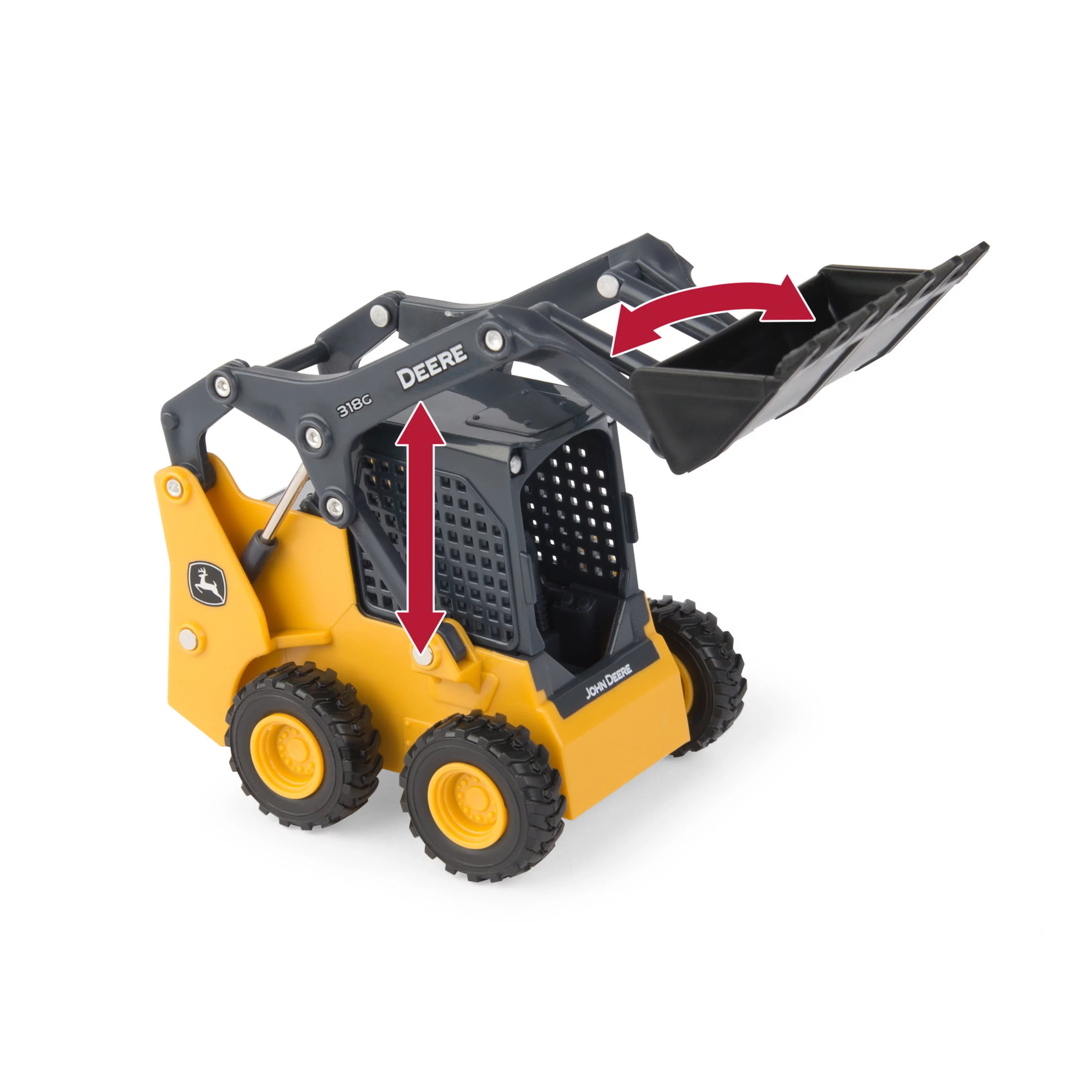 John Deere 1:32 Scale 318G Skid Steer