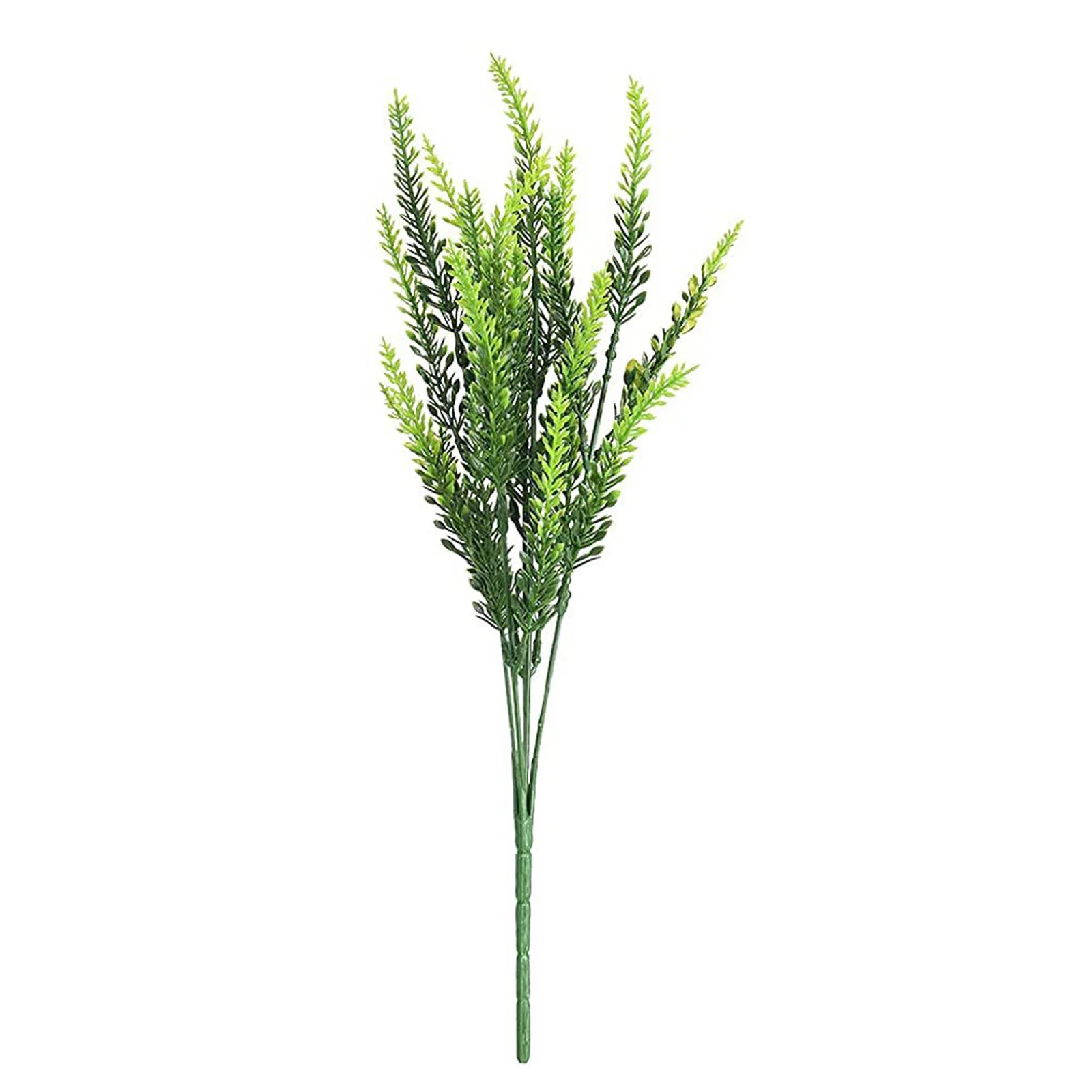 amousa Outdoor Artificial Lavender Flowers UV Resistant Fake Plants, Faux Plastic Flower For Indoor Outside Hanging Plants Garden Porch Window Home Wedding Decor