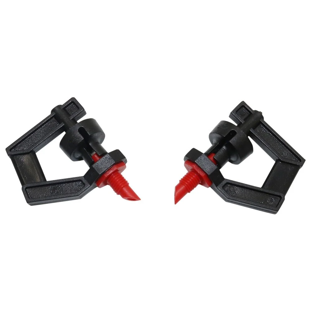Angle Rotating Micro sprinkler with 4 mm screwed connection sprinkler Garden Fruit Tree Irrigation Mist Sprayer 200 Pcs