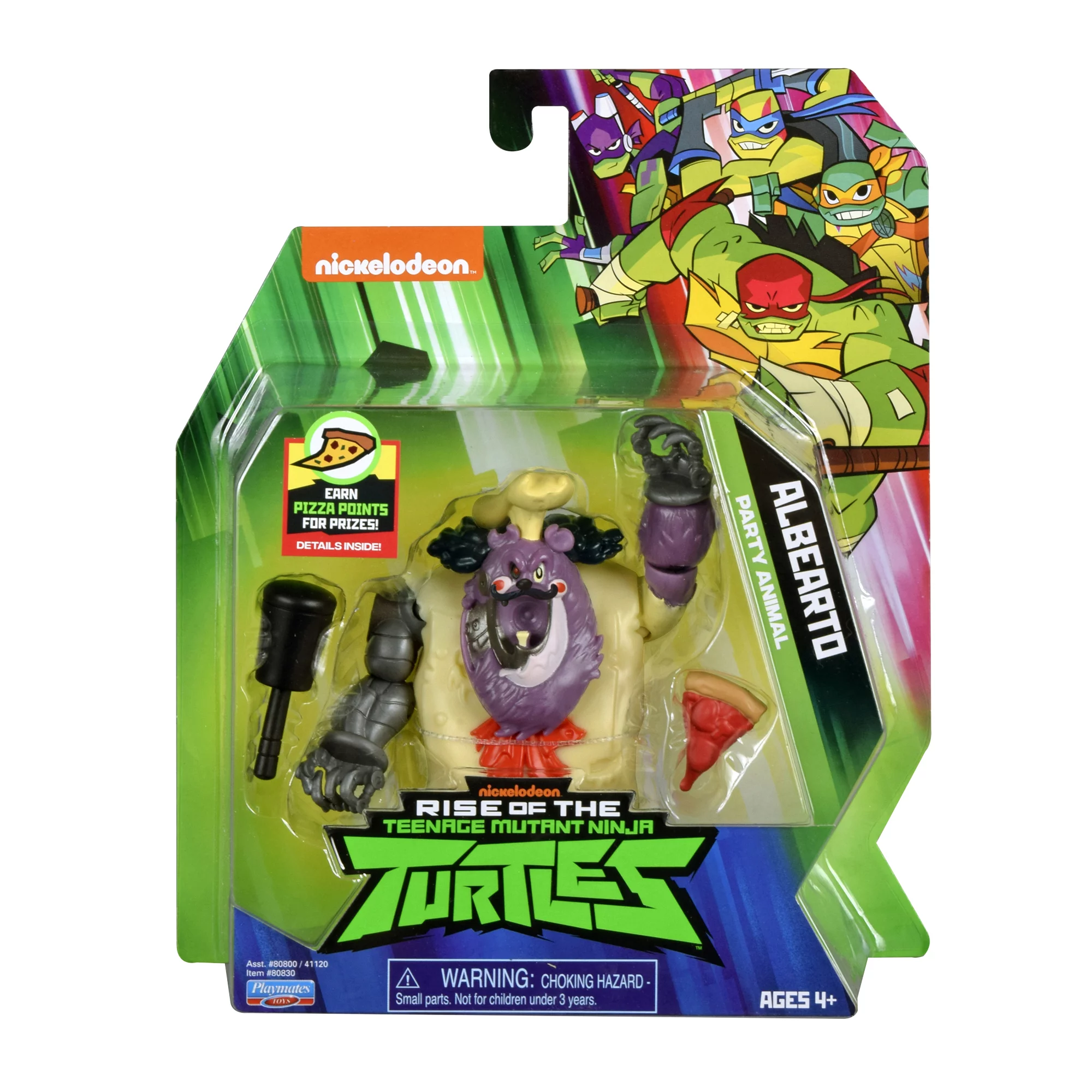 Rise of theTeenage Mutant Ninja Turtle Albearto Action Figure