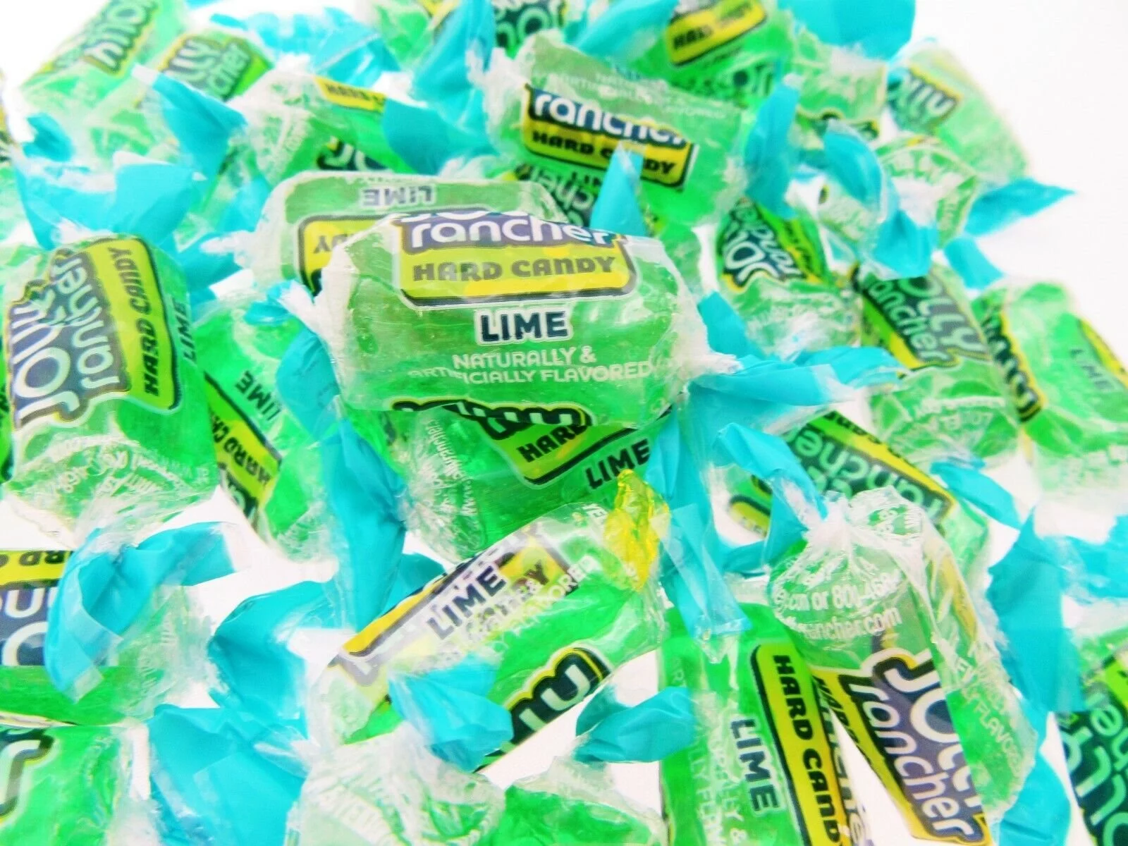 Jolly Rancher LIME - 8oz Hard candy candies Half Pound Sweet  NEW FLAVOR