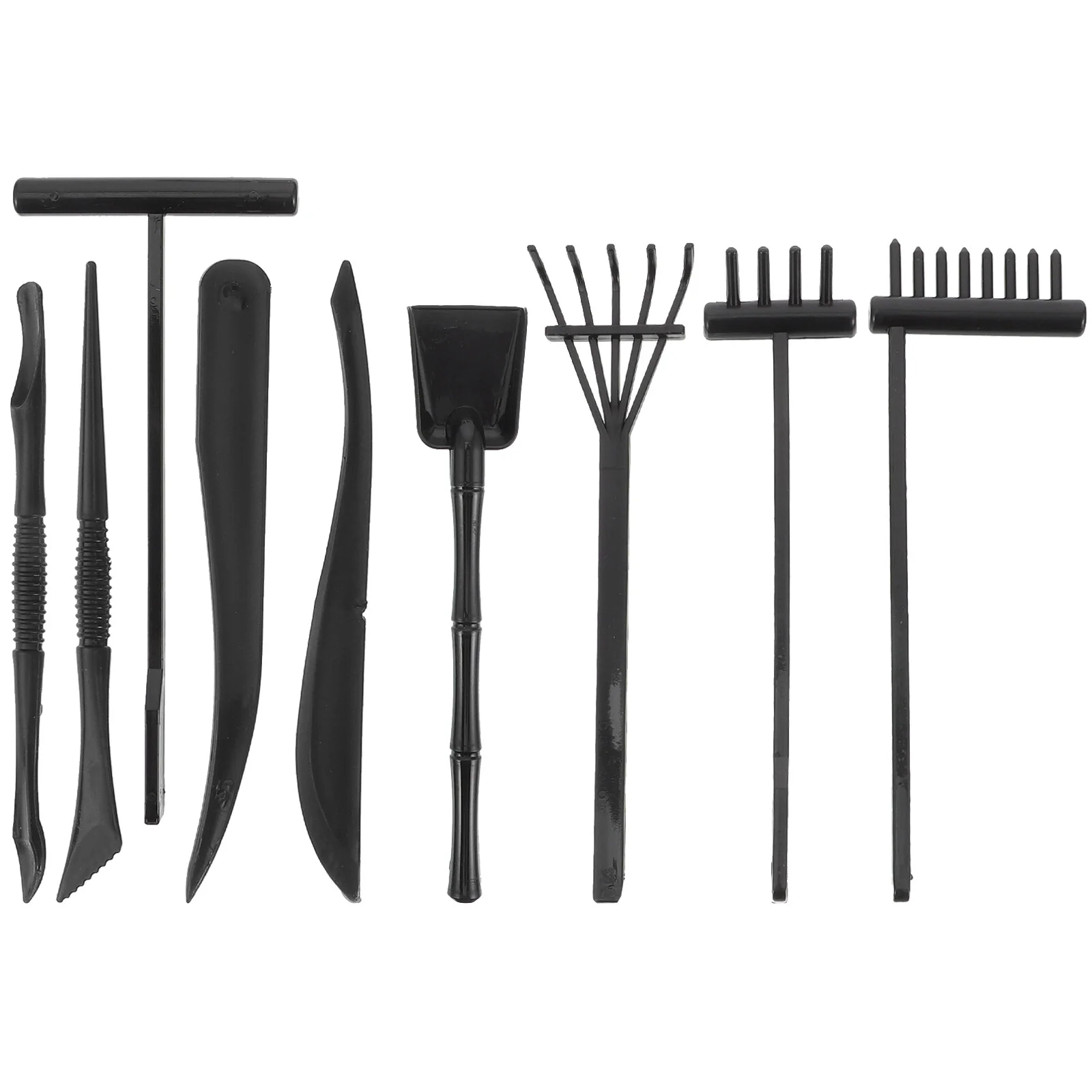 9pcs Zen Garden Rakes Tool Sandbox Garden Rakes Zen Sand Garden Accessories