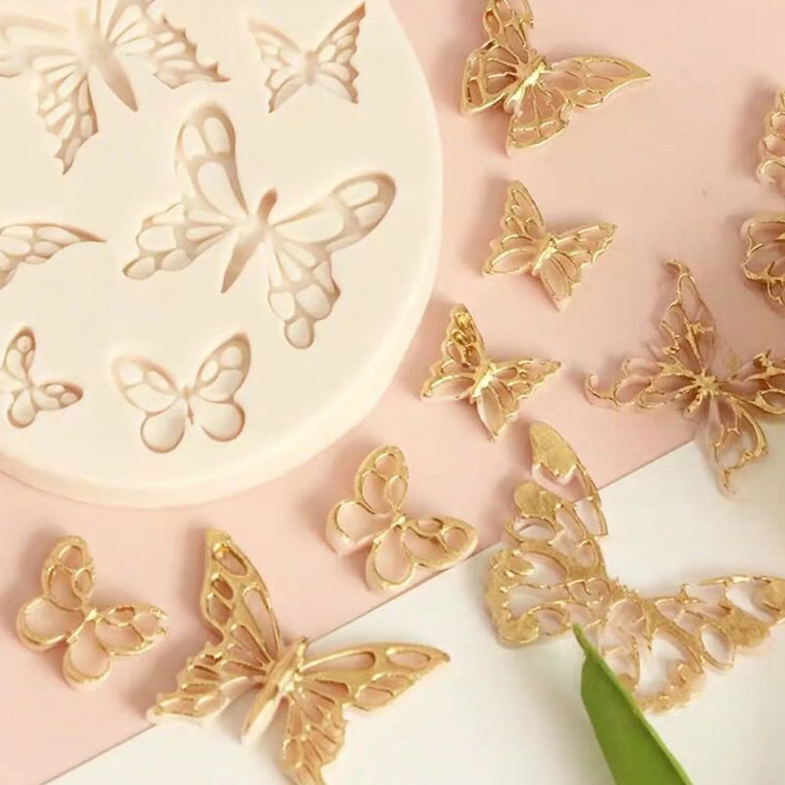 Butterfly Fondant Silicone Mold Sugarcraft Wedding Cake Decorating Tools