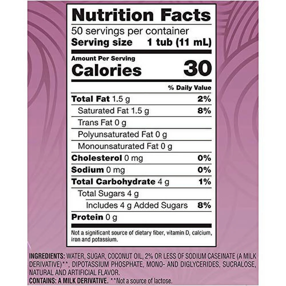 Coffee-mate Coffee Creamer, Italian Sweet Creme Liquid Singles, 50 Count (Pack of 2)