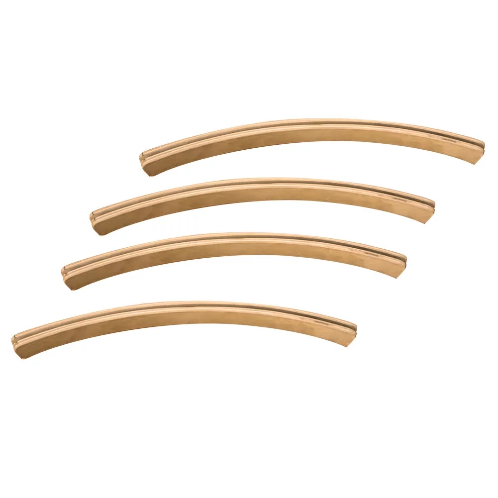 TV Time Direct - Wooden Arc Design Player Card Game Holders Collection Case Stands - Set of 4 Brown