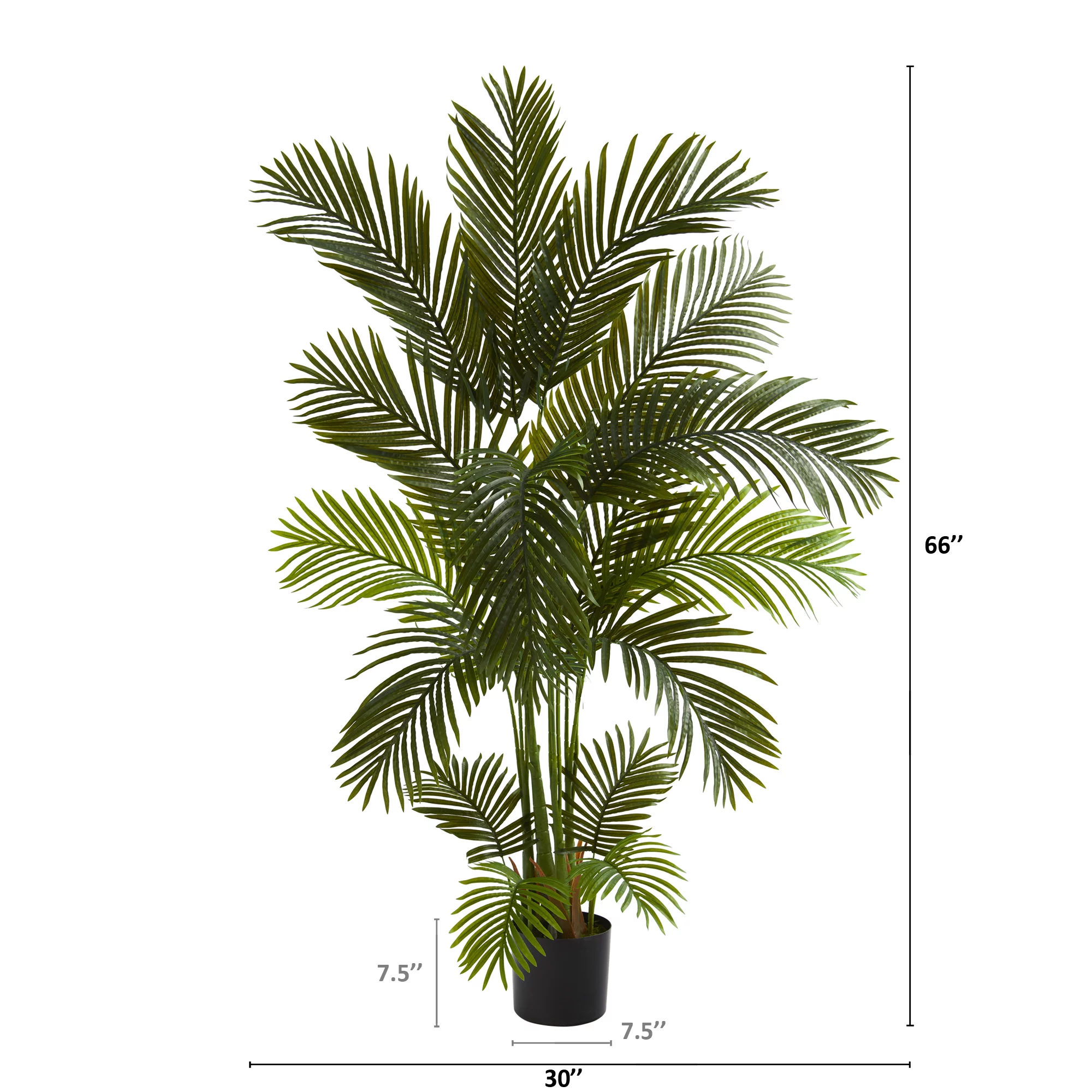 Nearly Natural 5.5ft. Areca Palm Artificial Tree