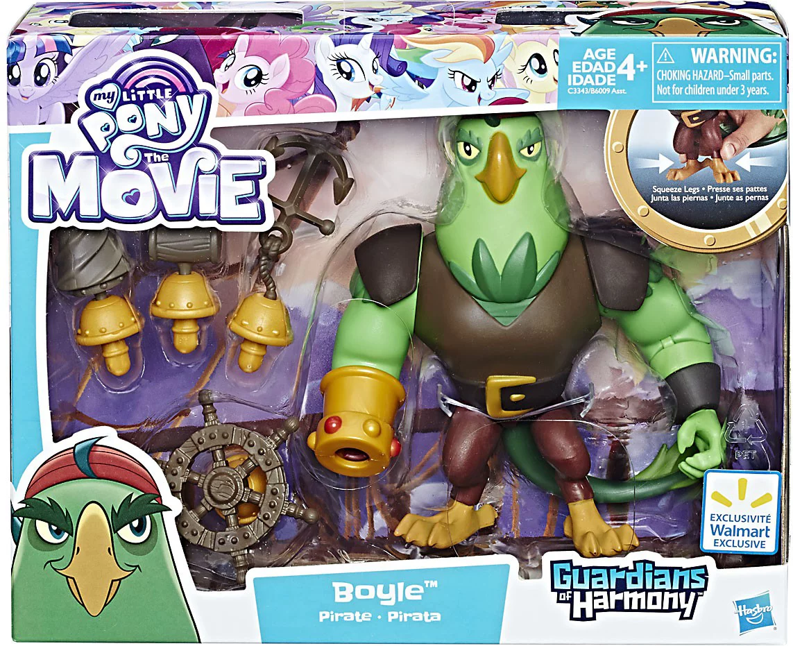 My Little Pony: The Movie Pirate Parrot Boyle, Ages 4 and up