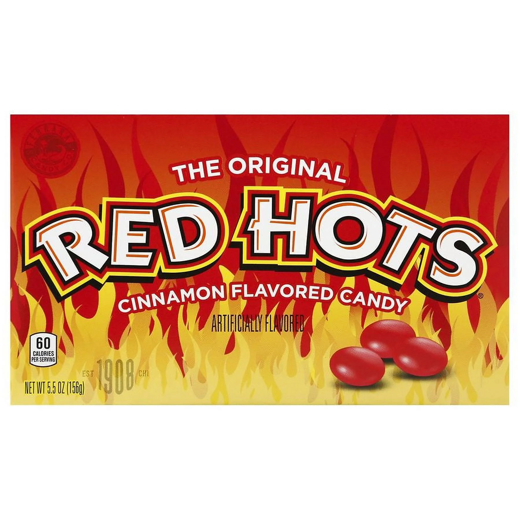 Red Hots Candy Theater Box Cinnamon 5.5 oz