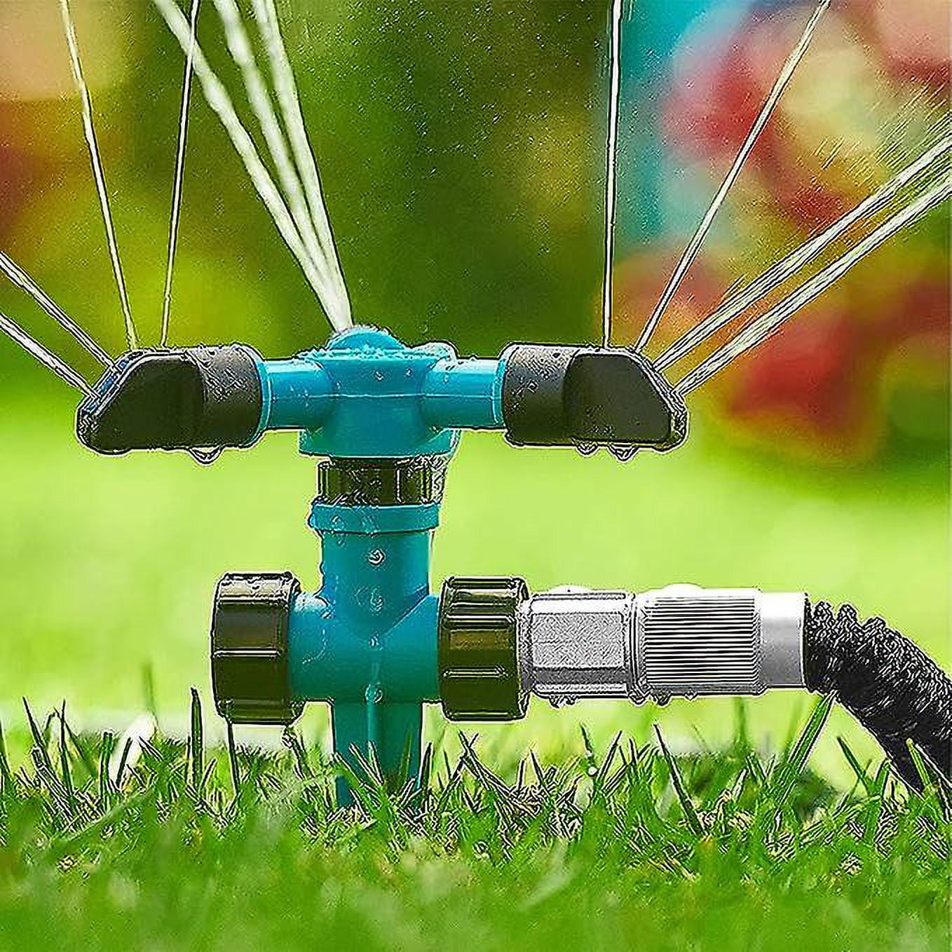 2 Pack 360 Rotating Lawn And Greenhouse Garden Sprinklers