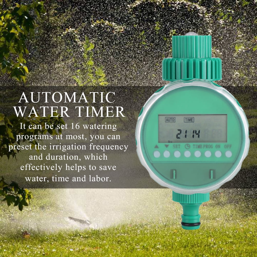 Leinggg Irrigation Timer - 5 Pieces/Set Garden Irrigation Timer Irrigation Control Kit with Y Shape Quick Connector