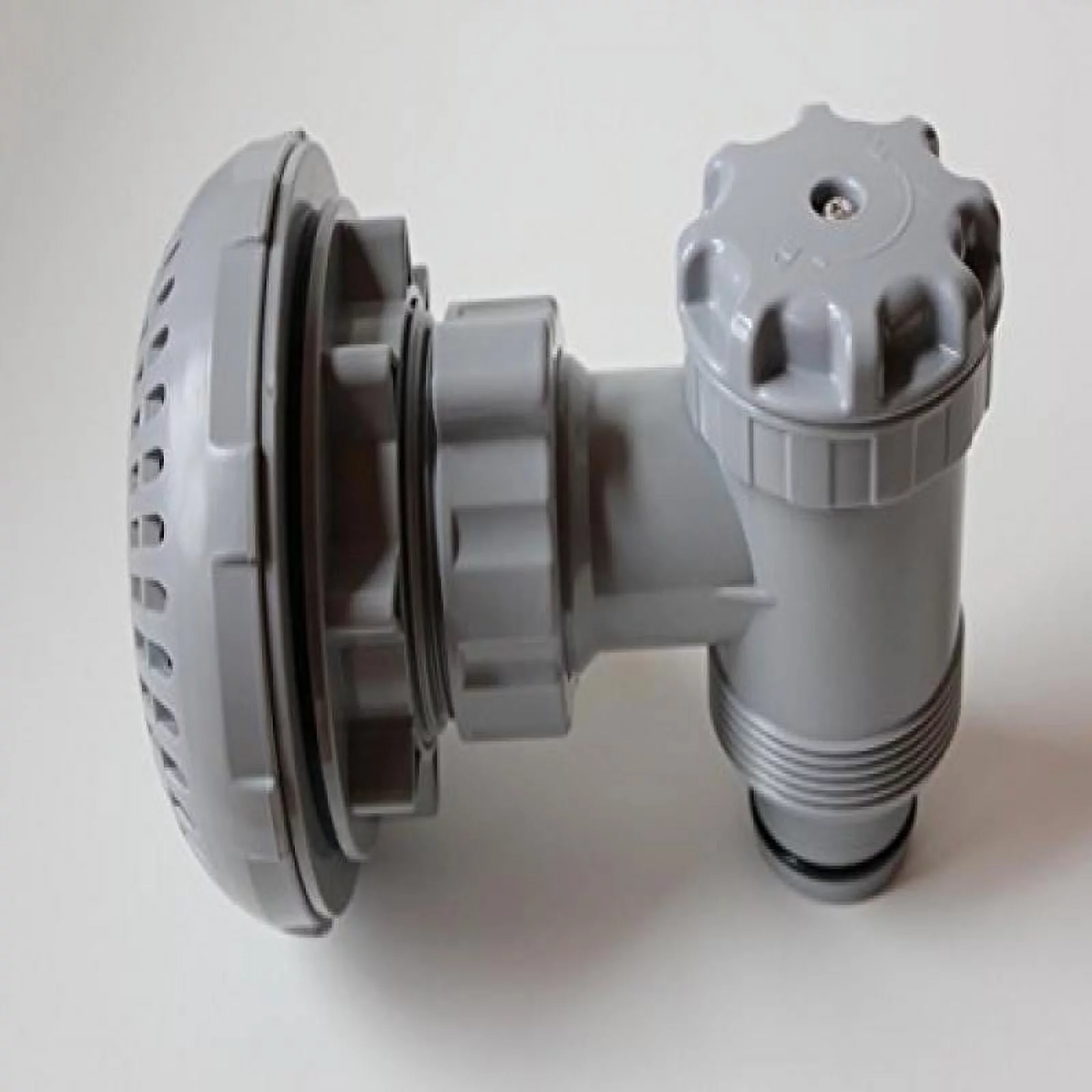 On / Off Plunger Valve with Strainer for Easy Set, Frame Set & Ultra Frame Pools Intex Compatible