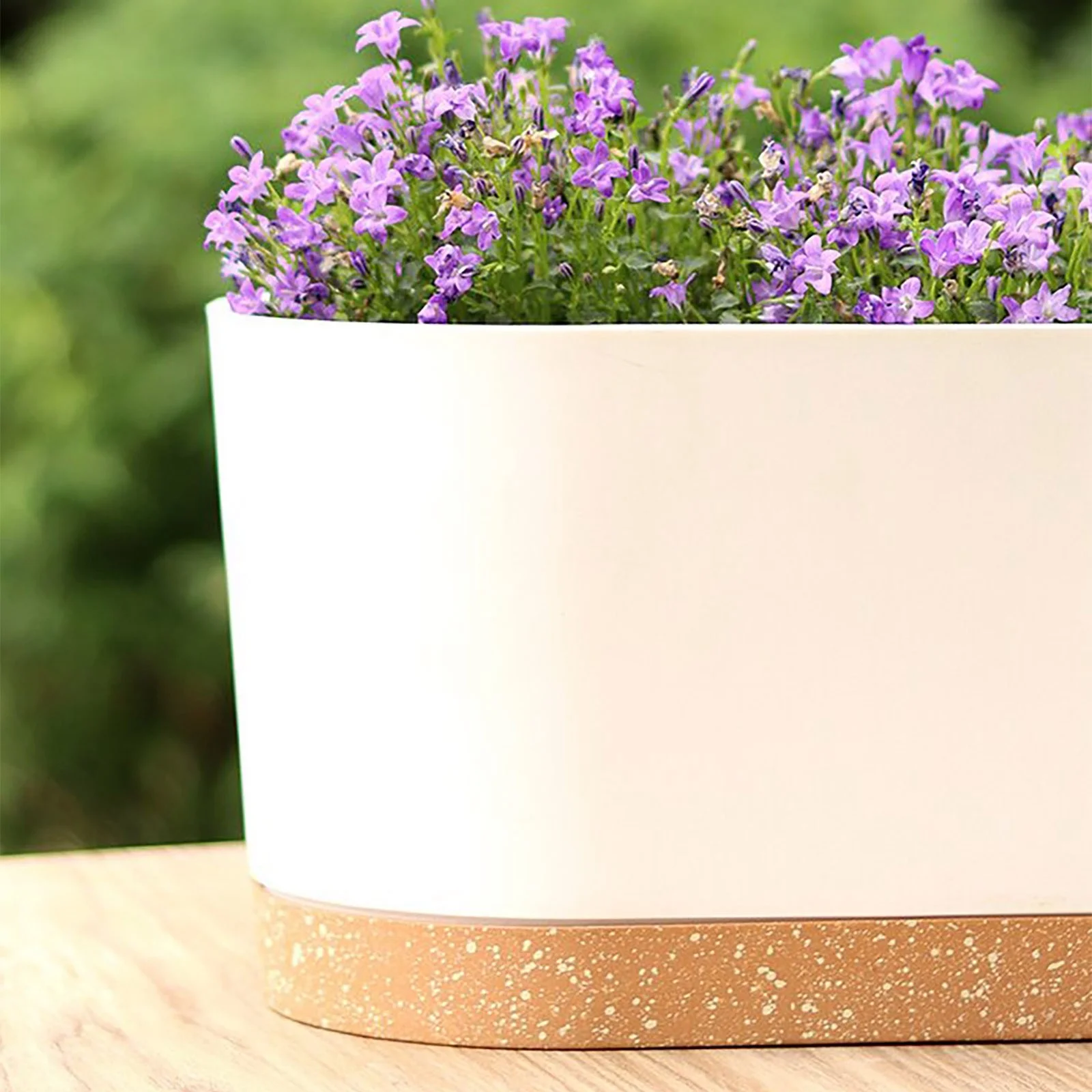 iju7gthy Garden Flags Holder Clip 4th of July Rectangular Planter Planter Vegetable Balcony Planter Simple Planter Bedroom Balcony Living Room Planter