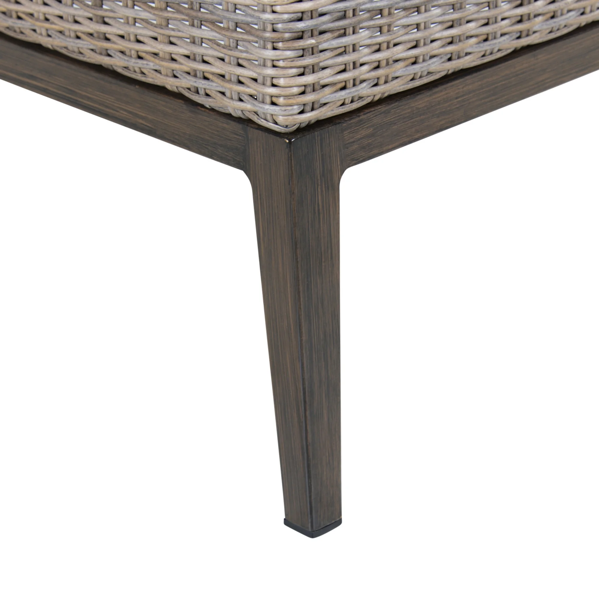 Marina Gray Aluminum Patio Side Chair