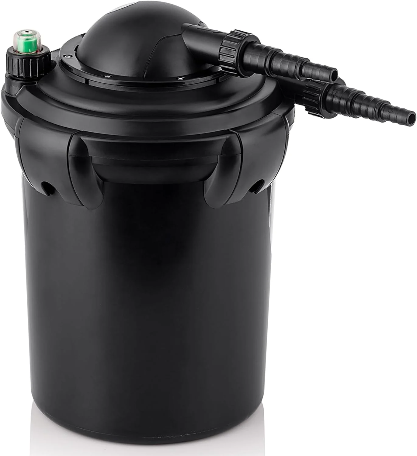 Gallon Pond Filter - Pressure Filter with Easy-to-Clean Foam Filter  Multi-Stage Filtration Process