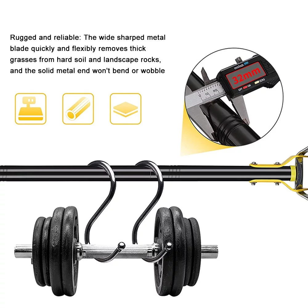 Apexeon Handheld Stainless Steel Weeding Hoe, Ideal Tool for Efficient Weed Removal in Agriculture