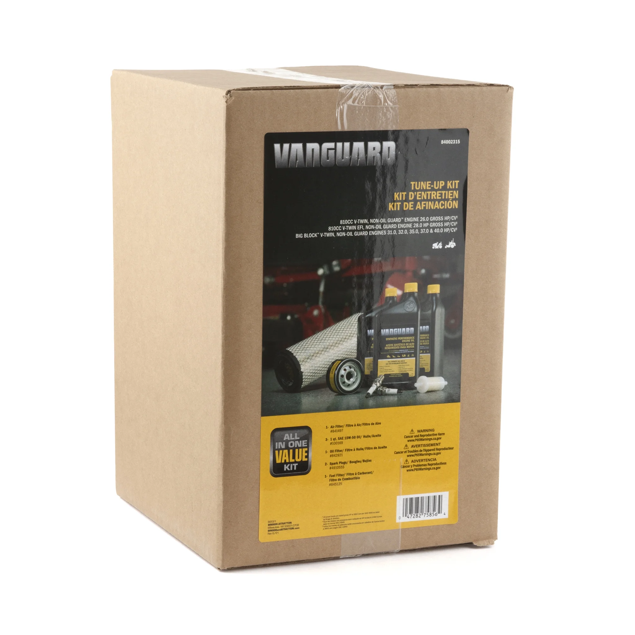 Briggs & Stratton Kit Maintenance Part # BS-84002315