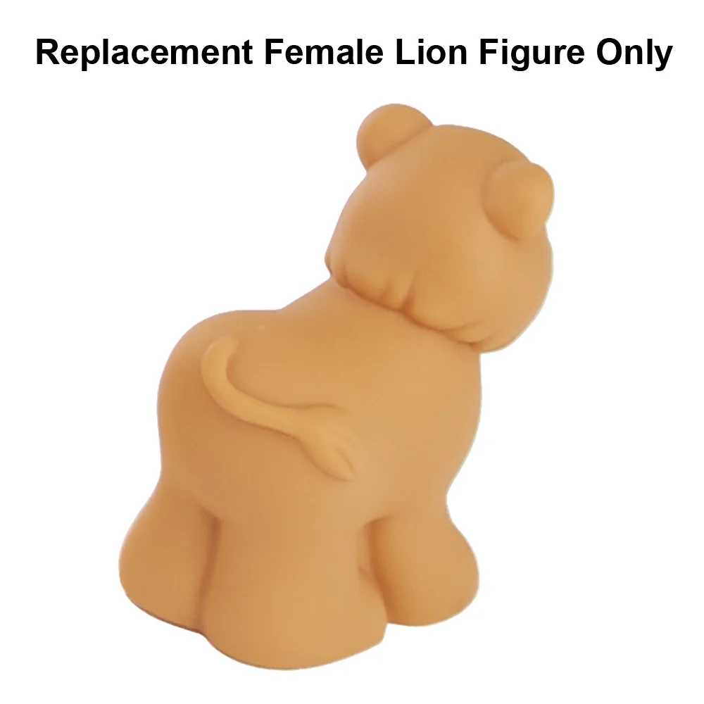 Replacement Part for Fisher-Price Little-People Noah's Ark Playset - BMM06 - DKV14 ~ Replacement Female Lion Figure ~ Works with Other Sets Too ~ Children's Bible Story, Zoo and Wildlife