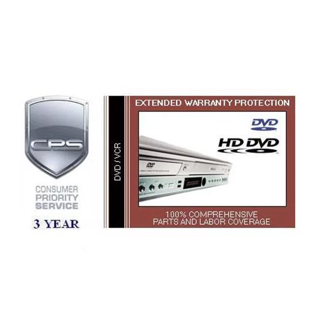 Consumer Priority Service VCD3-3000 3 Year DVD-VCR under $3 000.00