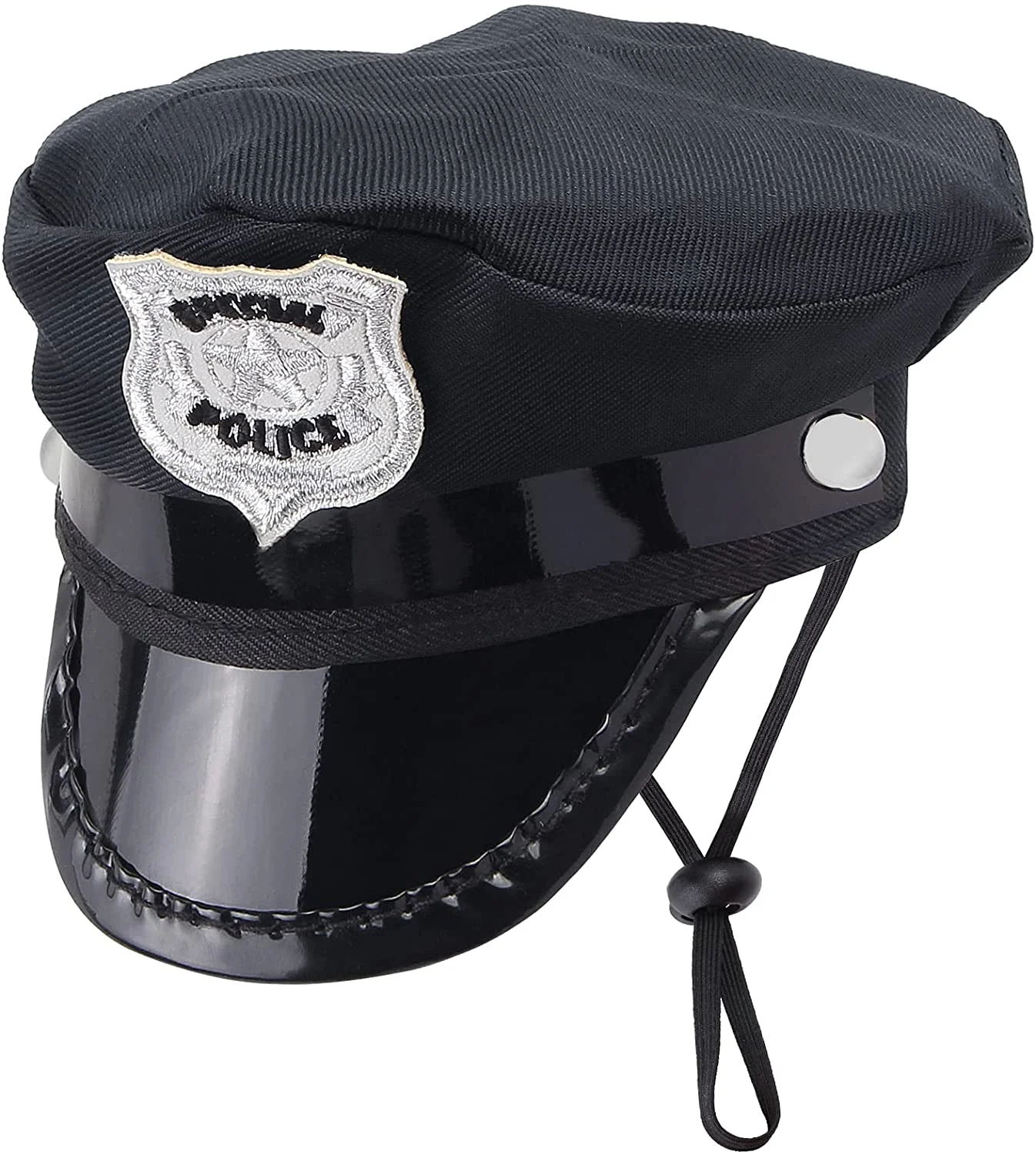 Yewong Pet Police Costume Accessory Set Pet Dog Cat Police Hat Badge Aviator Sunglasses Pet Dress Up Kit for Halloween Christmas Cosplay Role Play Party (Set-A)