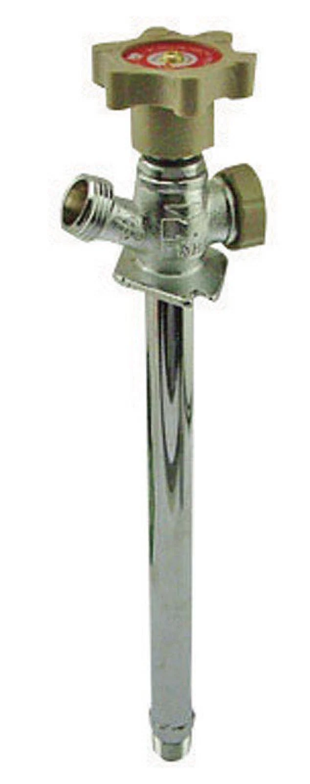 B&K 104-827HC Anti-Siphon Frost-Free Sillcock Valve, 1/2 x 3/4 in Connection, MPT x Hose, 125 psi Pressure, Brass Body