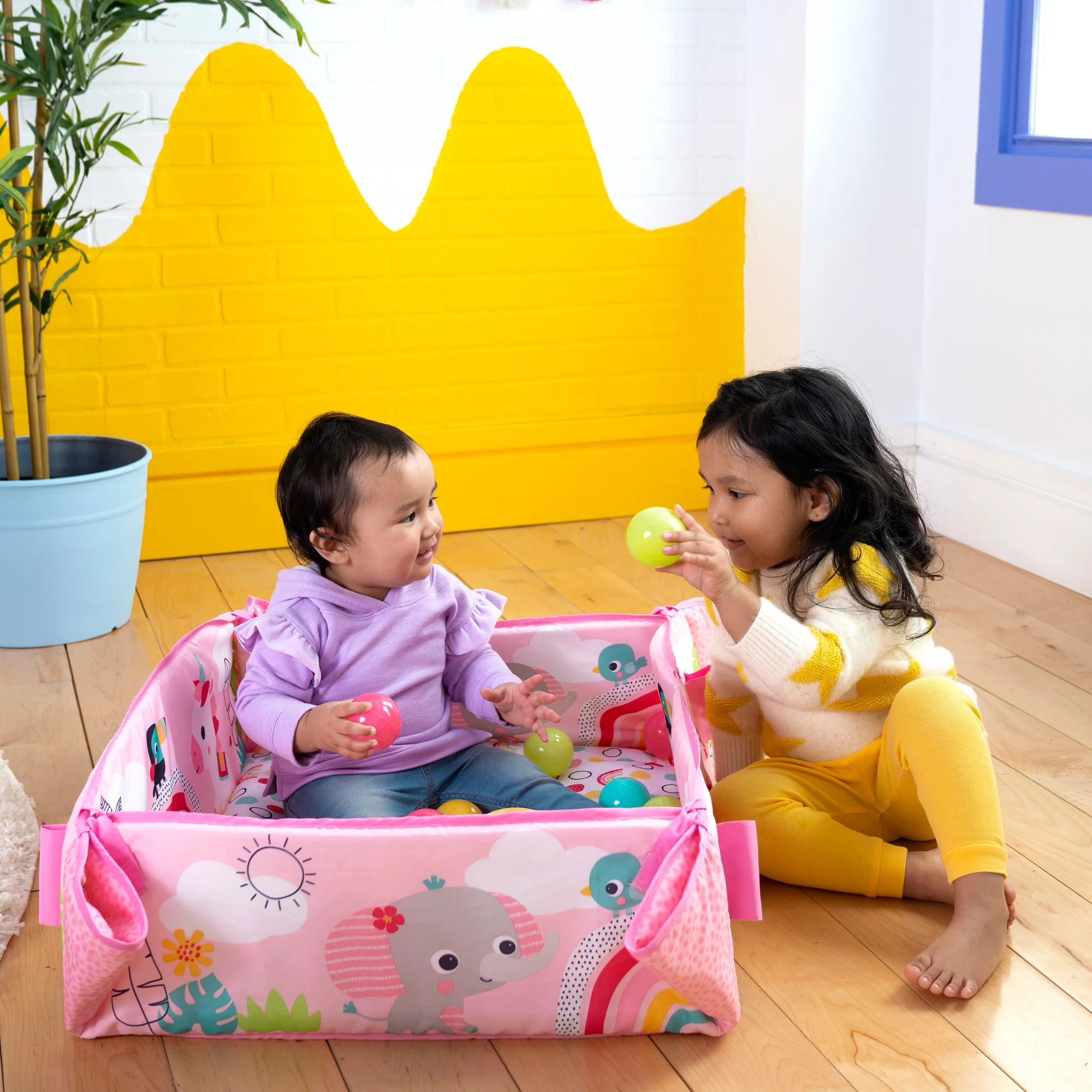 5-in-1 Your Way Ball Play Rainbow Activity Gym