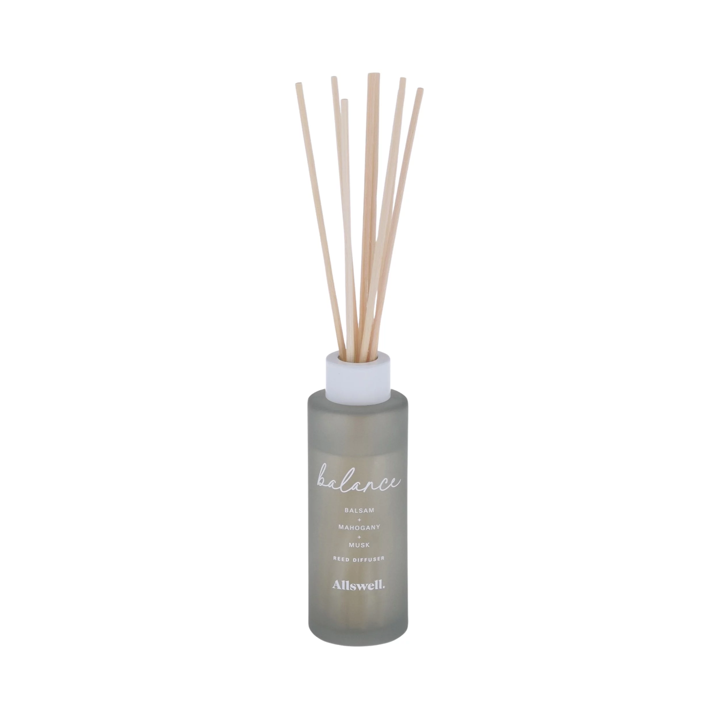 Balance (Balsam + Mahogany + Musk) | Gray - Allswell Reed Diffuser 90 ml