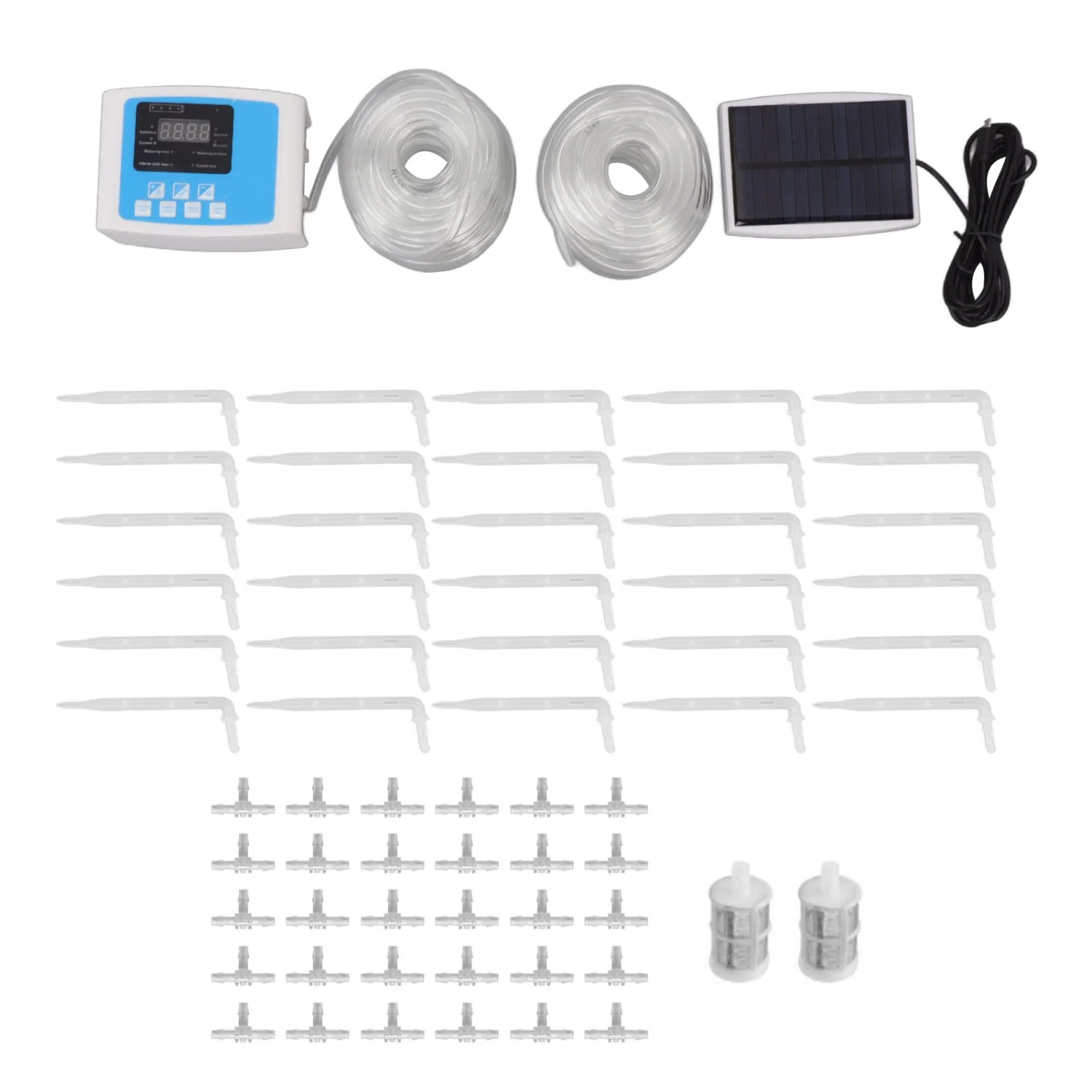 Convenient and Efficient Complete Drip Irrigation Kit for Garden  Yard  and Farm - Automatic Watering System with Timer for Reliable and Long-Lasting Performance  Ensuring Durable Waterin