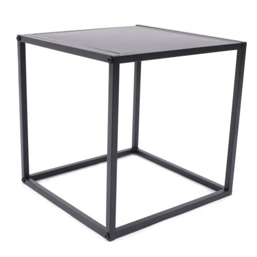 2pcs Square Metal End Table Home Flower Plants Stand Display Coffee Side Table