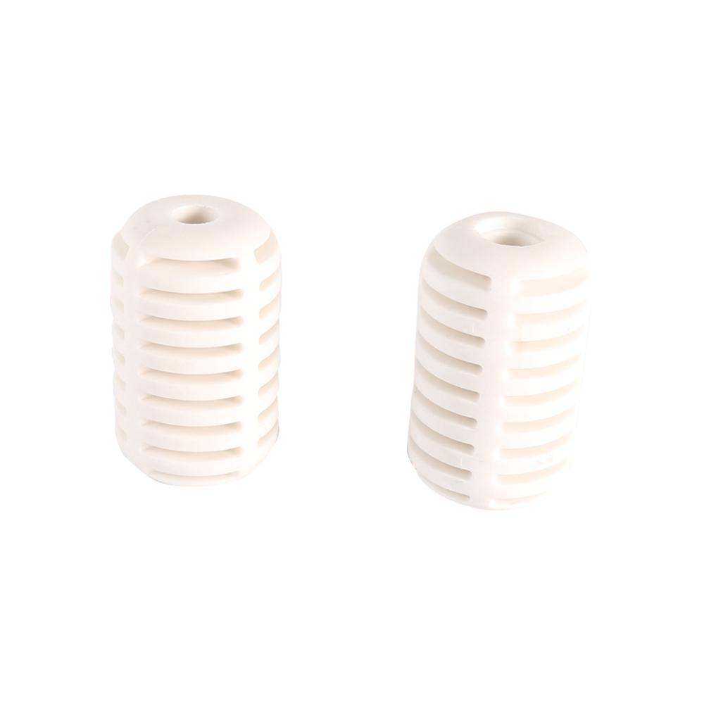 40 Pcs Plastic Weight Hammer Hanging Nozzles Sprinkler Counterweight White Heavy Hammer Garden Drip Irrigation Fittings