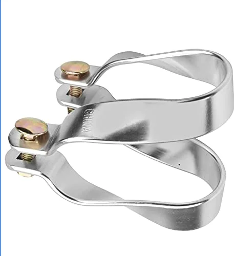 Light dep Greenhouse Aluminum Alloy Purlin Bracket Clamps with Bolts, Cross Connector for Greenhouse, 10 Pack (1 3/8” x 1 3/8”)