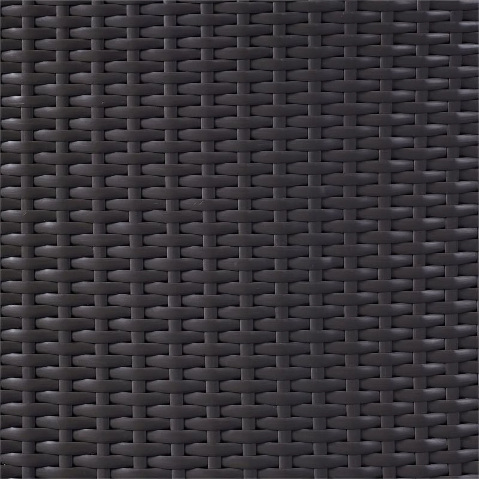 Pemberly Row  Patio Dining Chair in Espresso and White (Set of 2)