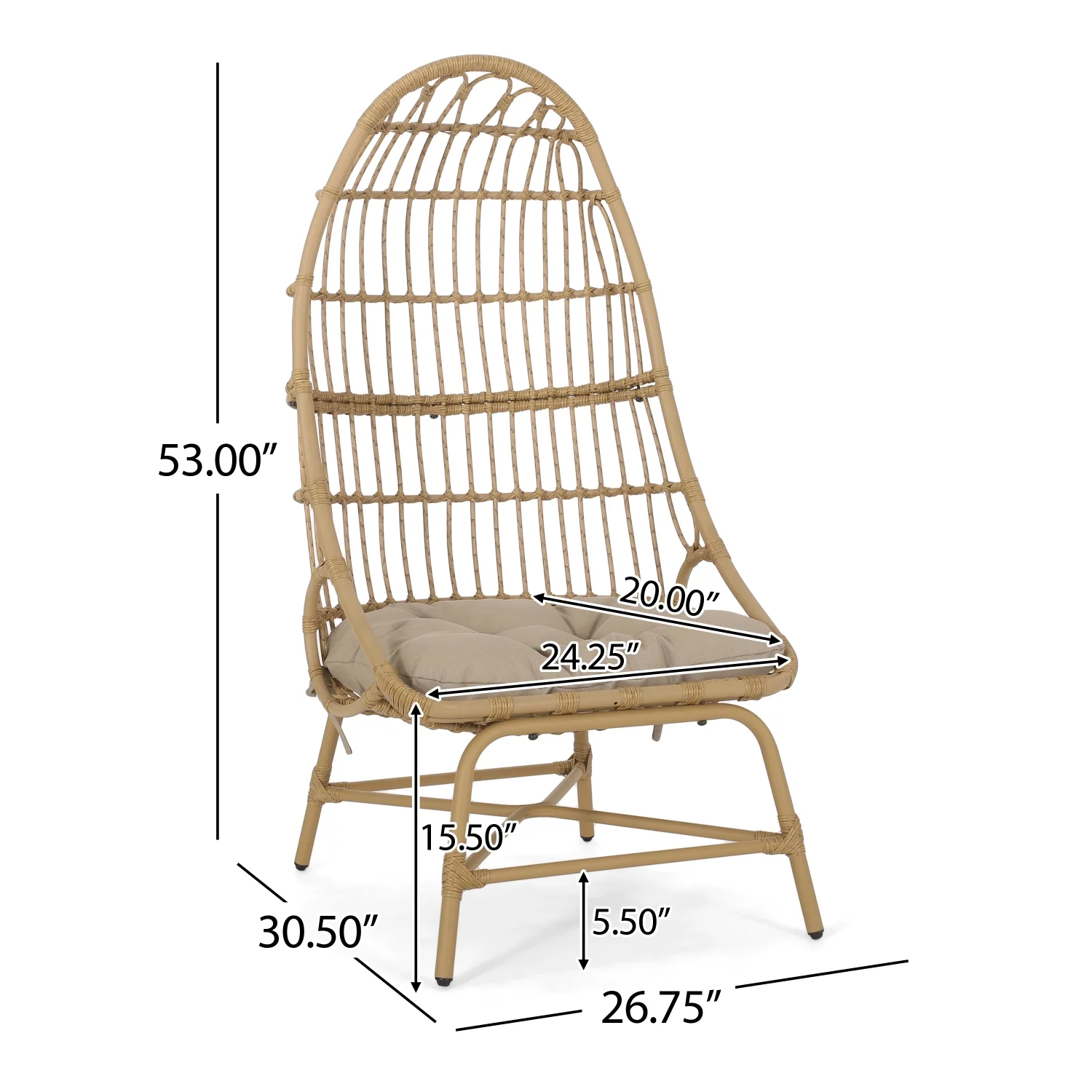 YLtoohoom ELON COCOON CHAIR