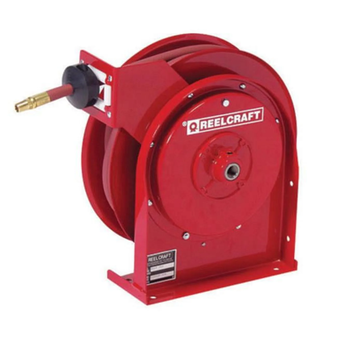 Pit Pal 4625OLP Reelcraft Spring Retractable Hose Reel & 25 ft. Hose 22 lbs Reel
