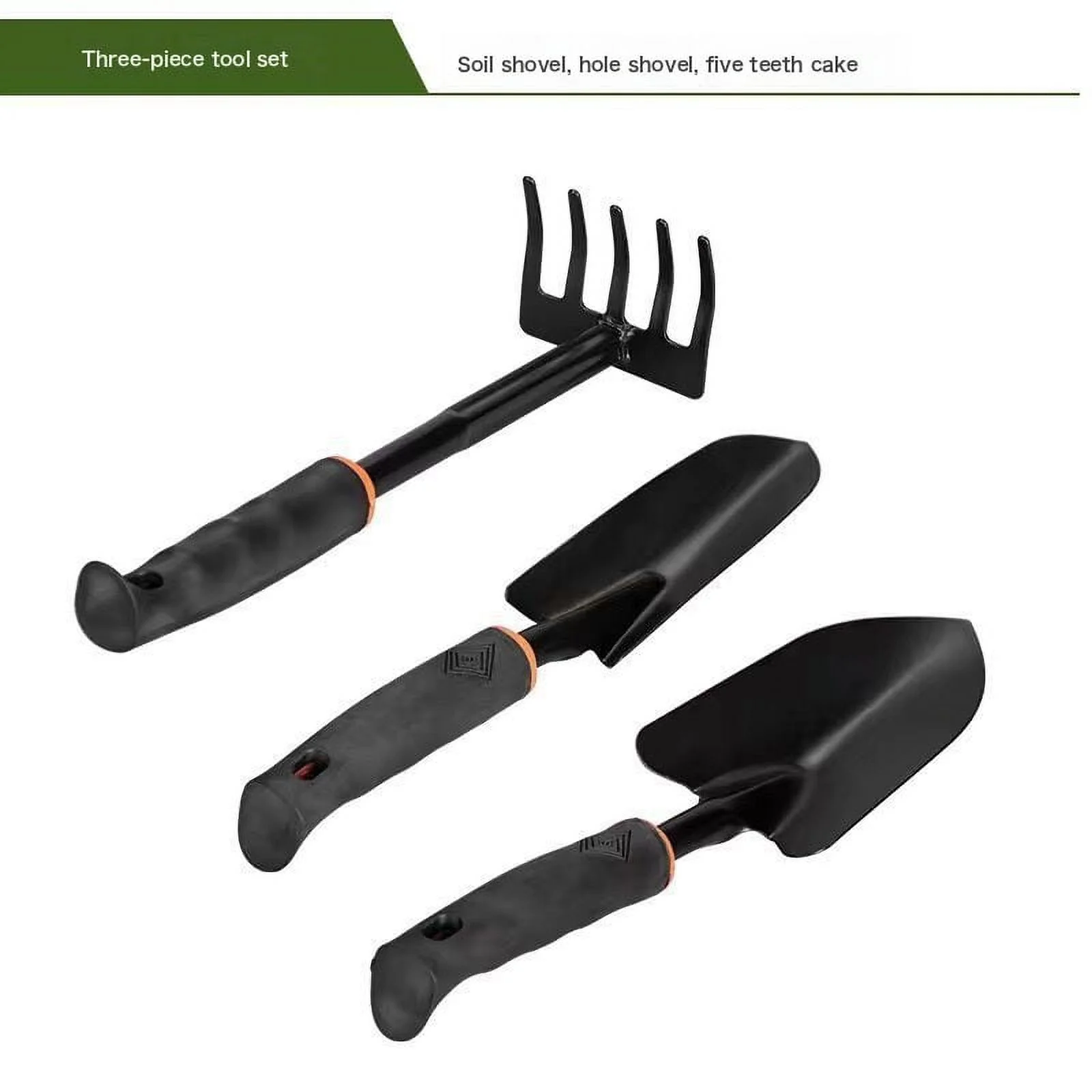 Shovel Shovel Small Shovel Flower Planting Tools Three-Piece Set Of Small Rake Small Hoe Shovel Agricultural Catch The Sea Gardening Planting Vegetables
