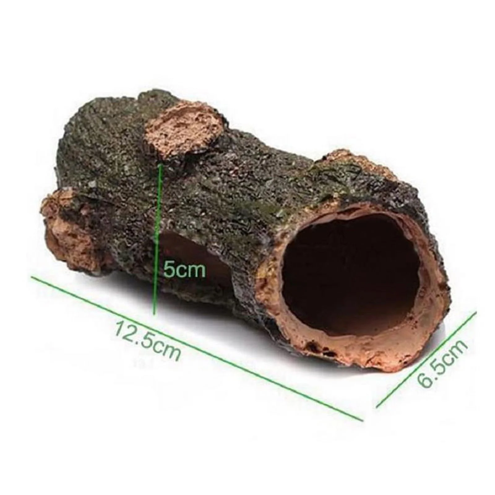 New Arrival Aquarium Ornament Hollow Hole Log Tree Tunnel Cave Fish Tank Decor