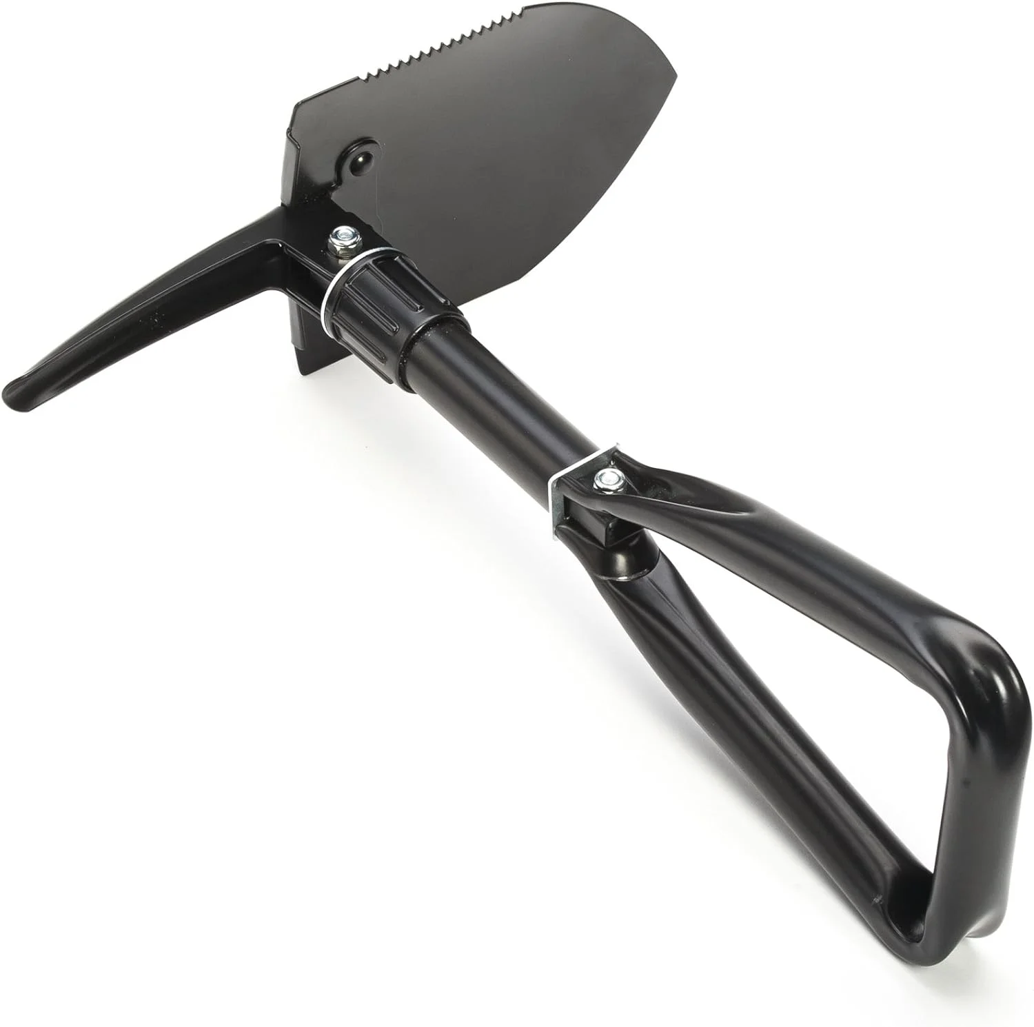 Folding Multi-Tool With Pick Axe Camping Shovel