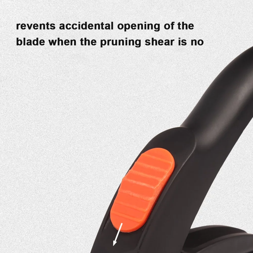 Tomshoo Efficient Multifunctional Gardening Mowers 360 Rotation Hedge Shears, Handheld Lawn Pruning Tool for Precise Grass Trimming