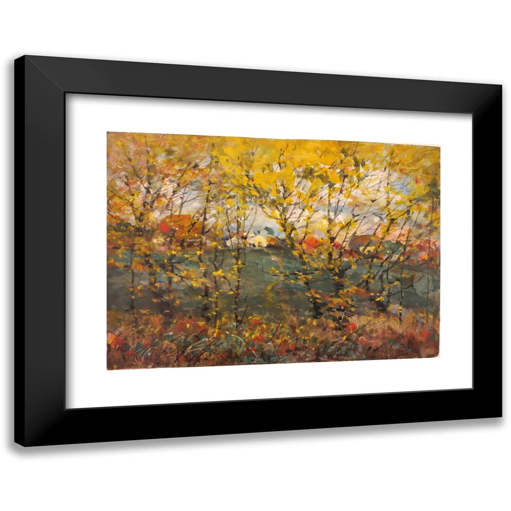 William Henry Holmes 14x11 Black Modern Framed Museum Art Print Titled - Royal Oak (1932)