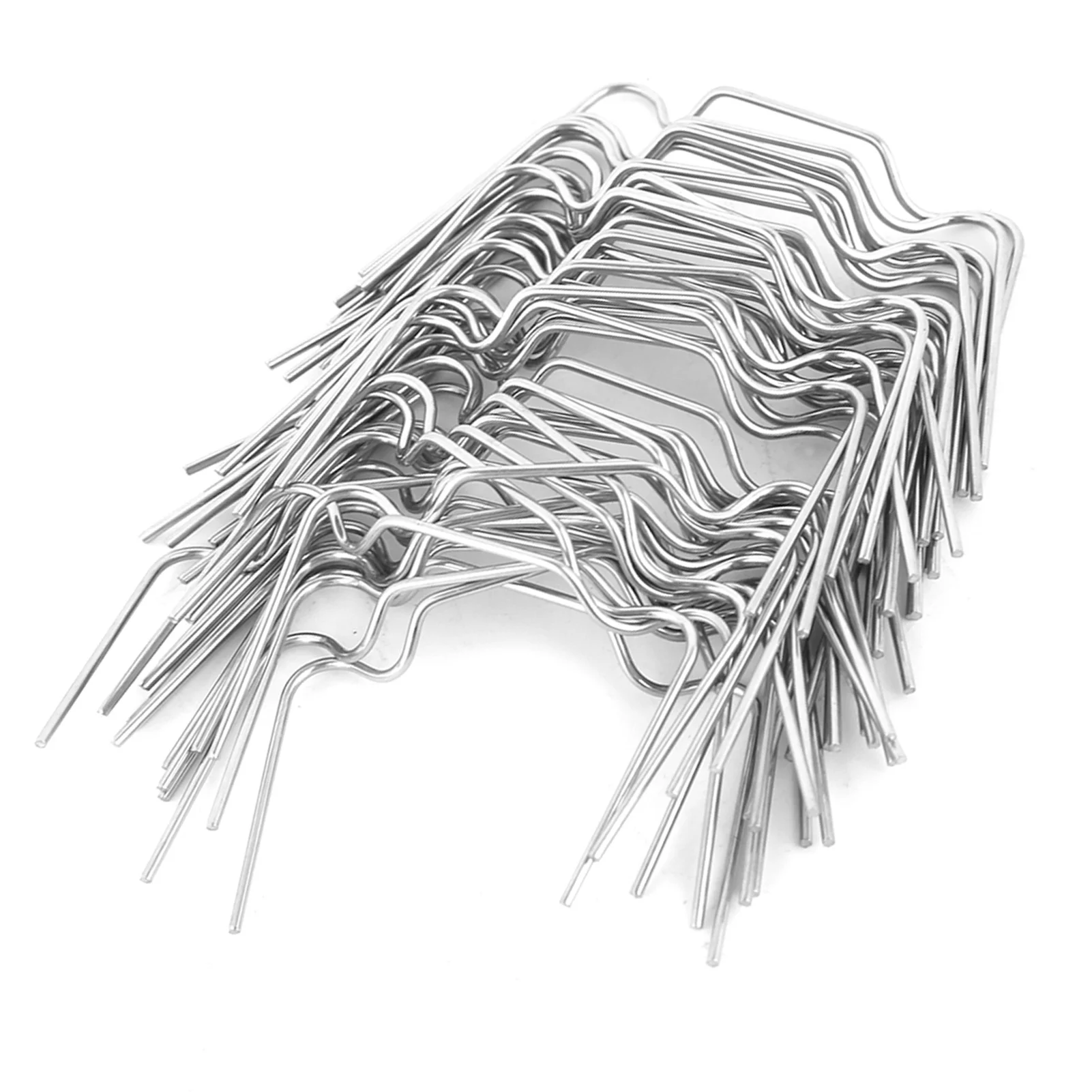 Uadme 50pcs Greenhouse Glass Clip Stainless Steel Greenhouse Glass Plate Fixed Clip Thick Greenhouse Glass Clip Tool