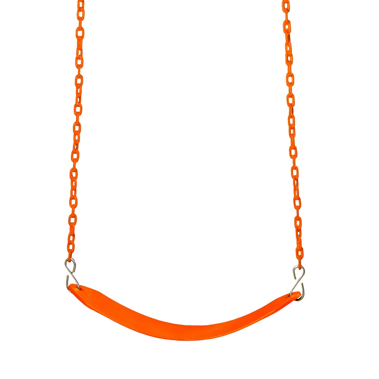 Extreme-Duty Plum Belt Swing with Purple Chains