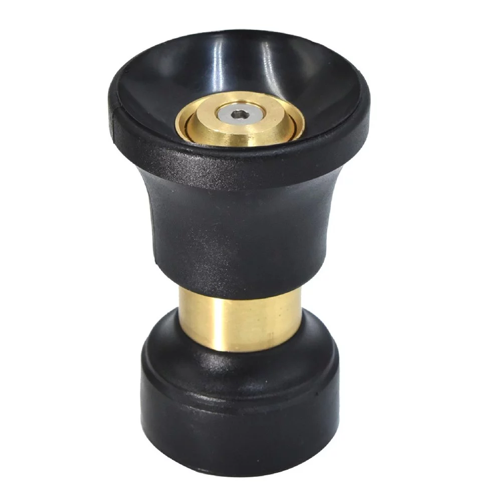 Garden Hose Nozzle Alloy​ Model HN-10AL Fireman Style High Pressure Fit Standard