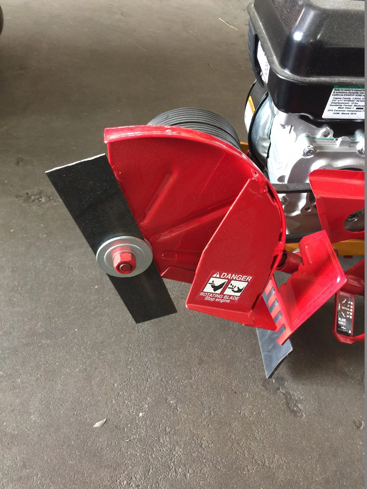 McLane Lawn Edger Metal Blade Guard Complete Part#: 2064 (2042 / 2040)