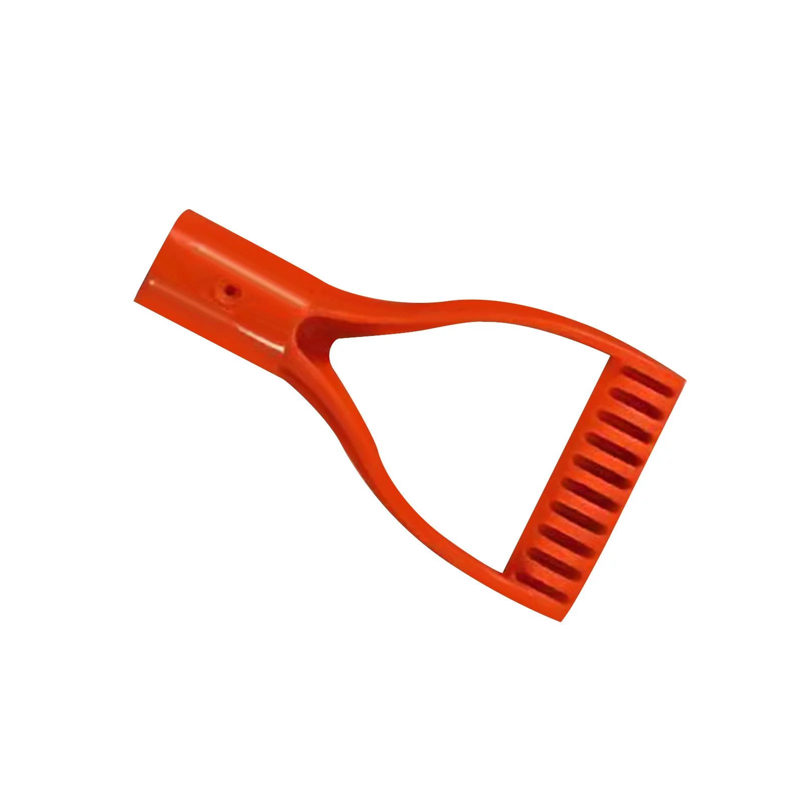 Shovel Shaft Handle Snow Shovel Handle Replaces Y Handle Garden Triangular Spade Handle Shovel Grip for Gardening Yard Fittings Raking Tools orange