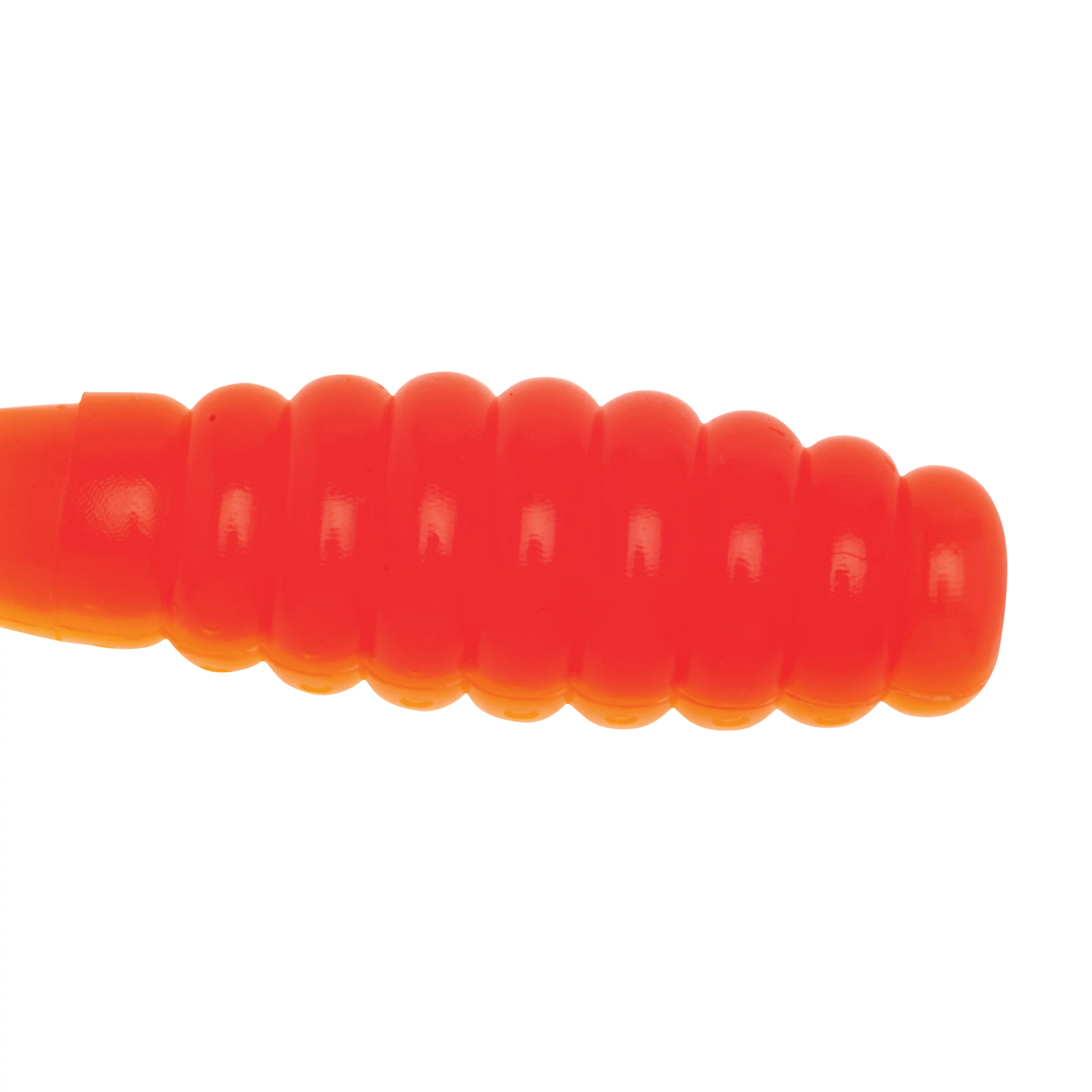 YUM Ribbontail Grub Soft Plastic Tangerine Cream 3