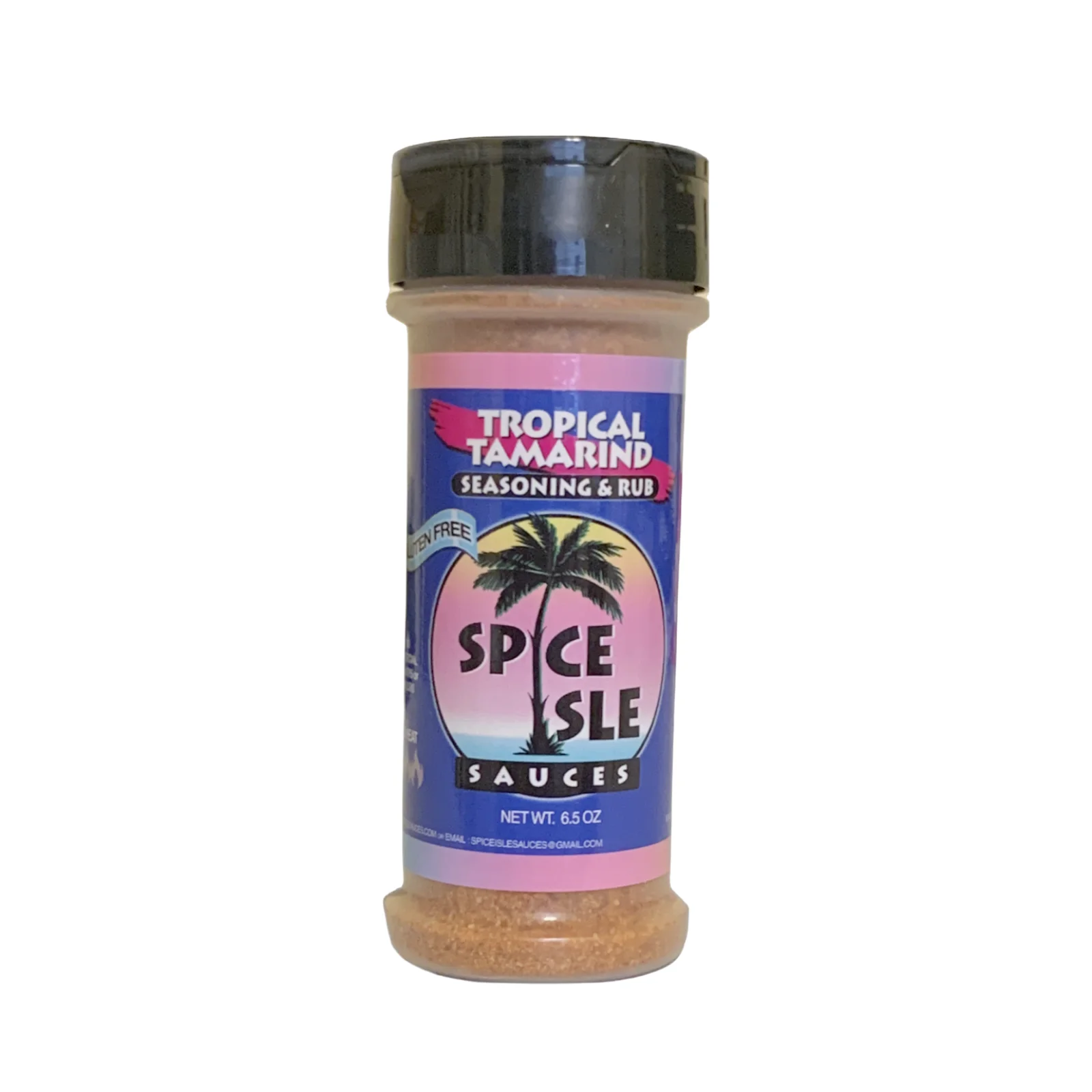 Spice Isle Sauces Tropical Tamarind Seasoning/Rub, Mild Caribbean Blend with Tamarind, 6.5 oz