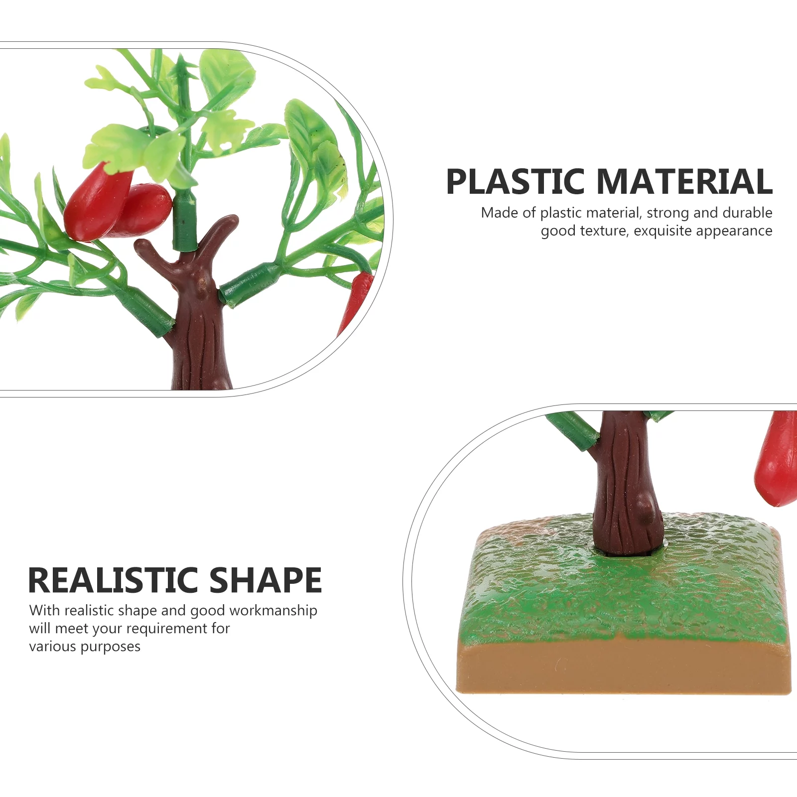 Decor Mini Farm Playset Accessories Garden Border Fencing Fence Toy Sand Table Child